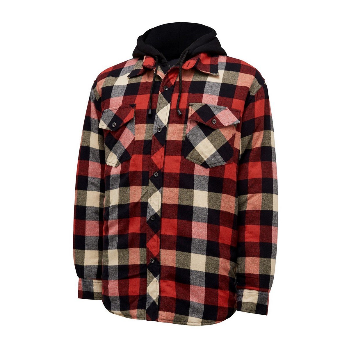 Hard Yakka Quilted Flannel Shacket - Red - Size XXL Price Comparisons | Compare The Build