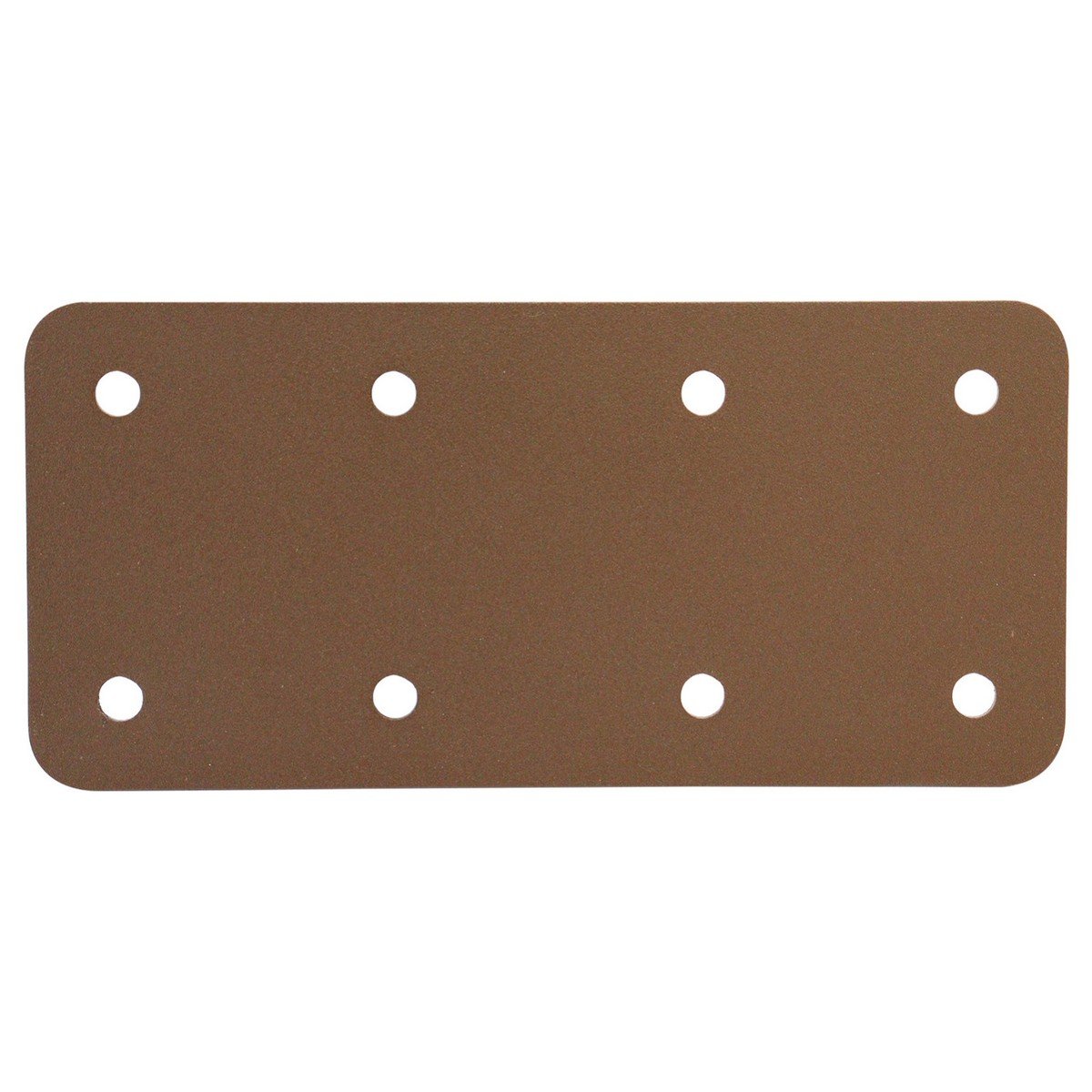 Short Internal Sleeper Support Plate (Straight/Flat) 170mm No.4718  - Brown Price Comparisons | Compare The Build