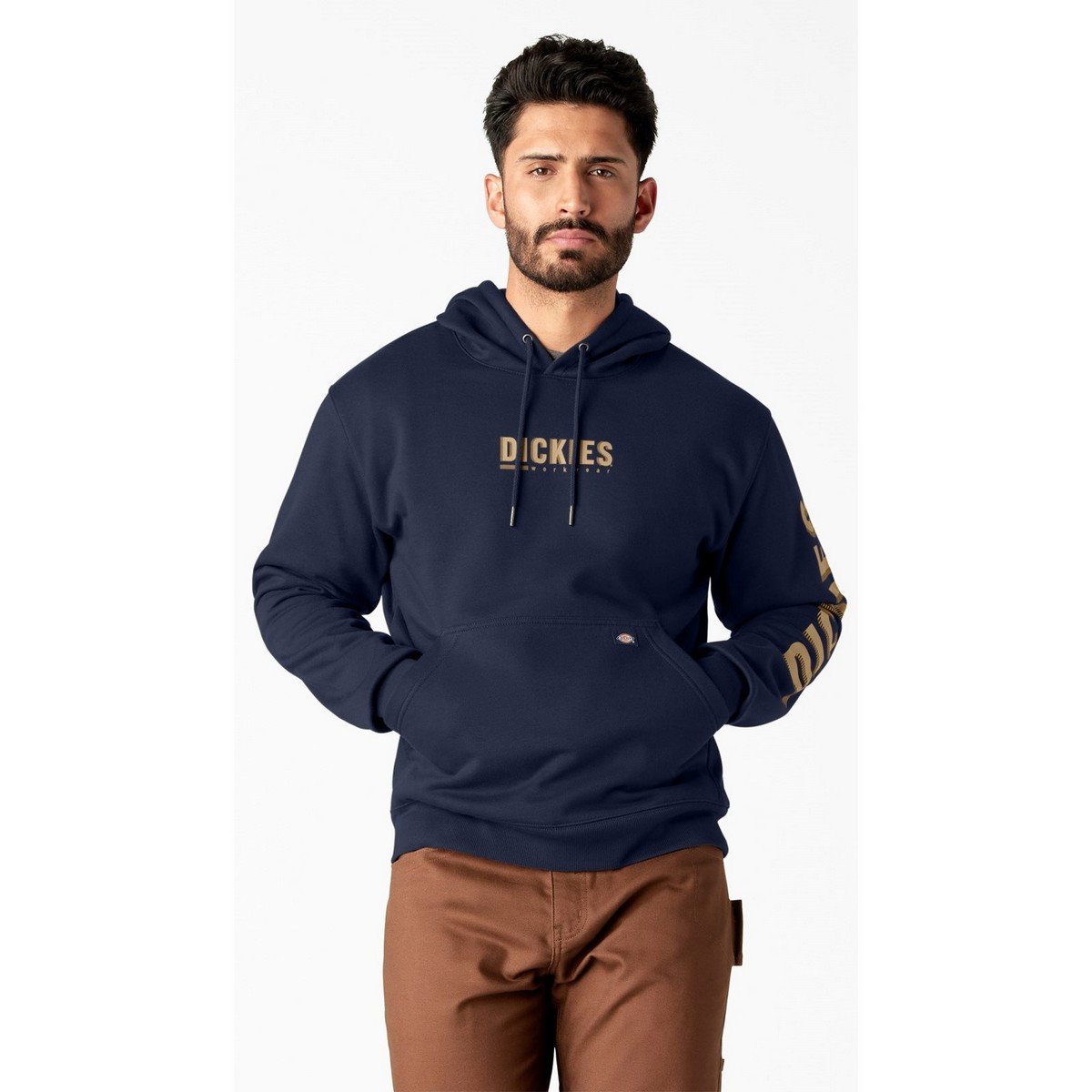 Dickies Dickies Graphic Pullover Fleece Hoodie - Ink Navy - Size XL Price Comparisons | Compare The Build