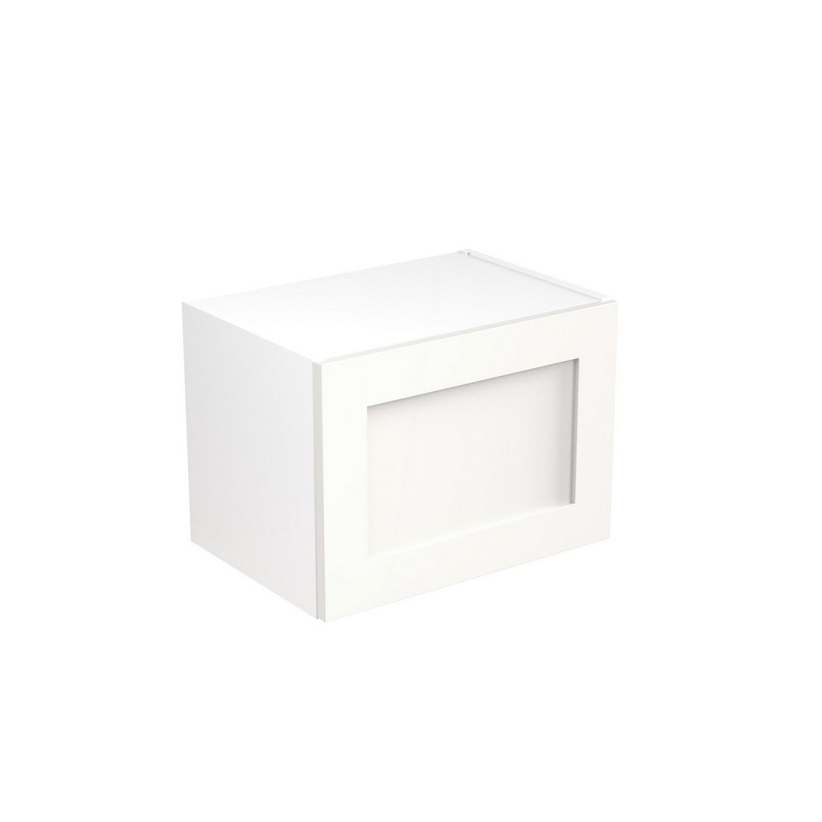 KitchenKit Flatpack Shaker Bridging Wall Cabinet 500mm - Ultra Matt White Price Comparisons | Compare The Build