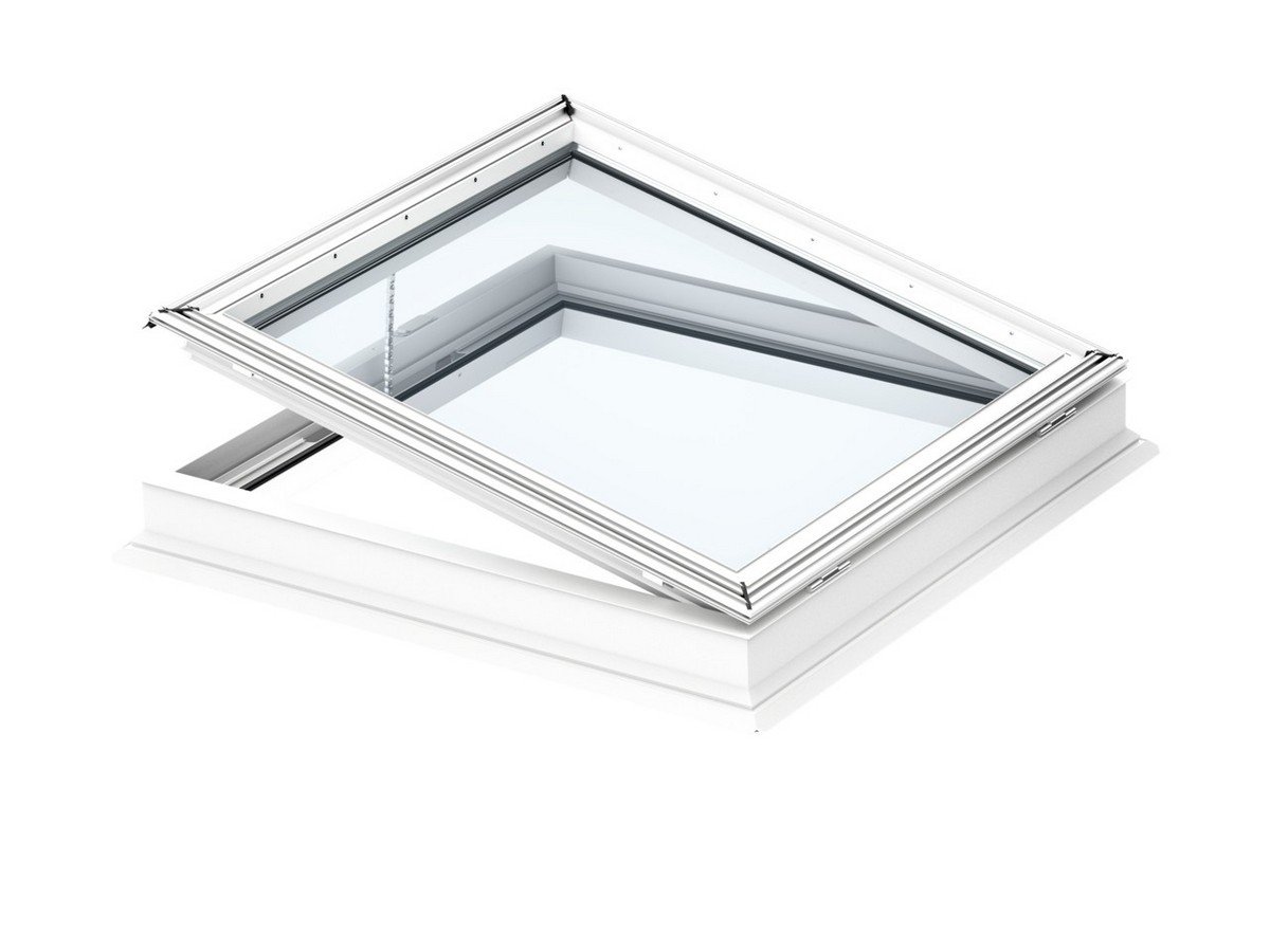Velux Integra Electric Operated Flat Roof Window Base Unit - 600 x 600mm Structural Opening - CVP 0673QV 060060 Price Comparisons | Compare The Build