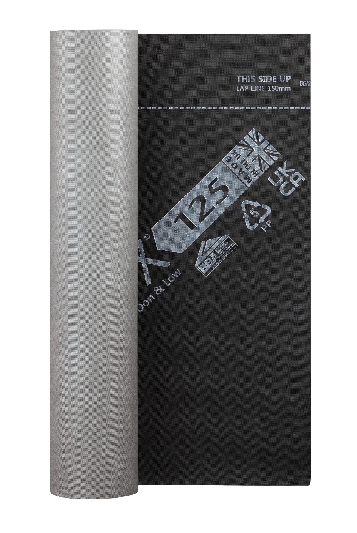 RoofTX 125 Roofing Membrane 125gsm - 1.5m x 50m (75m2) - Black Price Comparisons | Compare The Build