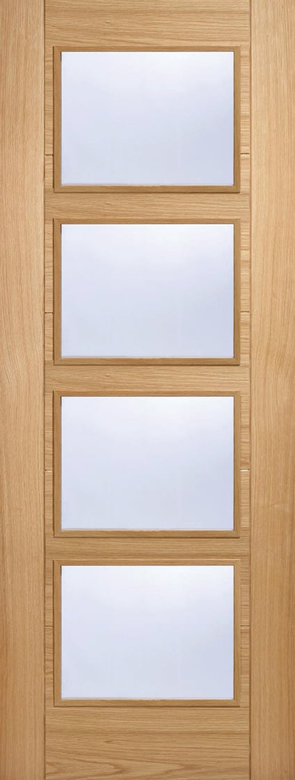 Vancouver Solid Core Internal Fire Door - Prefinished - 4L  1981 x 838mm Oak   OVAN4LFC33 Price Comparisons | Compare The Build