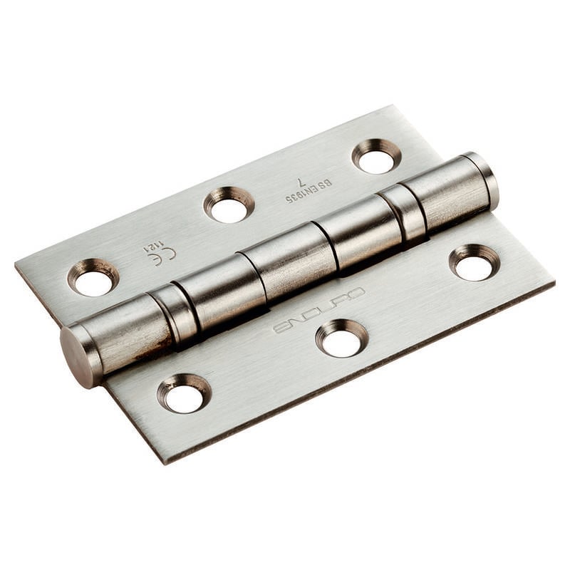 Eurospec Grade 7 Ball Bearing Hinge  - Pair - Satin Stainless Steel Price Comparisons | Compare The Build