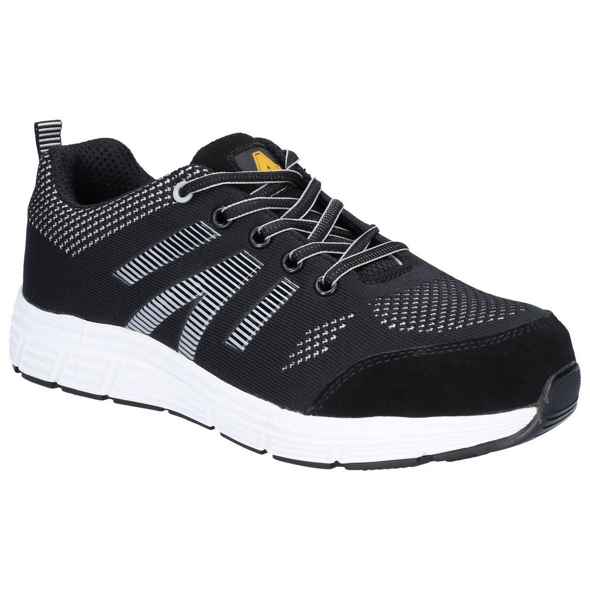 Amblers AS714 BOLT Safety Trainer - Black - Size 7 Price Comparisons | Compare The Build