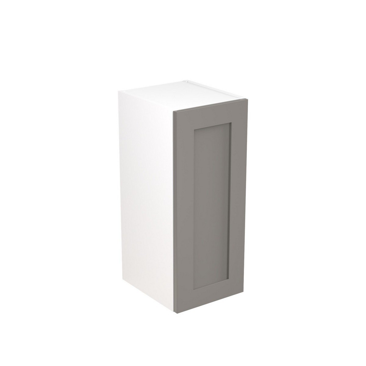 KitchenKit Flatpack Shaker Wall Cabinet 300mm - Ultra Matt Dust Grey Price Comparisons | Compare The Build