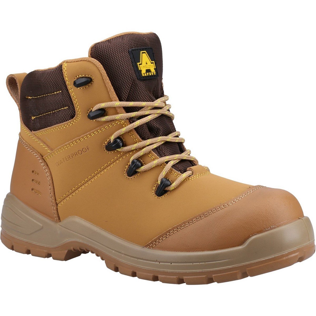 Amblers 308C Metal Free Safety Boot - Honey - Size 12 Price Comparisons | Compare The Build