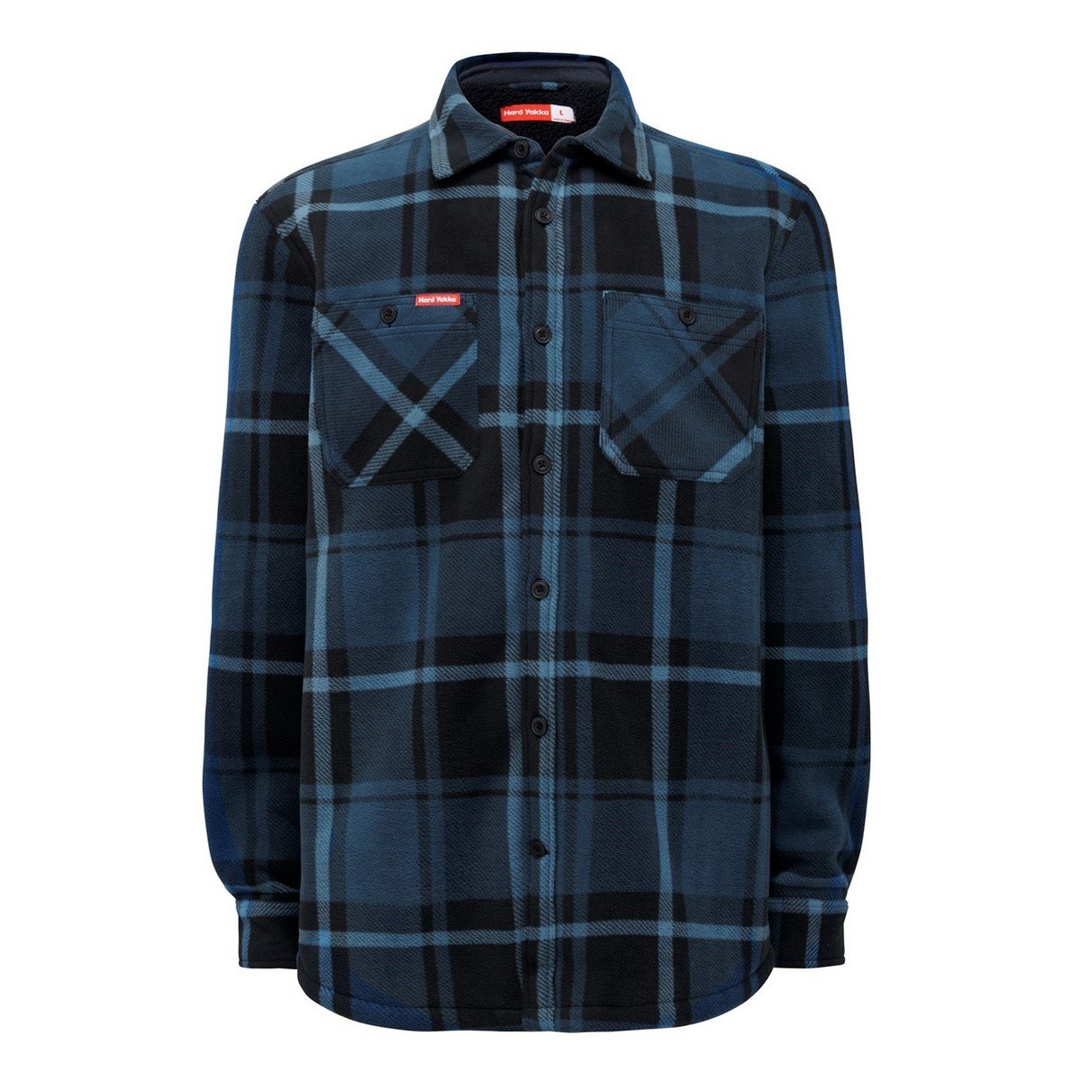 Hard Yakka Sherpa Jacket - Blue - Medium Price Comparisons | Compare The Build