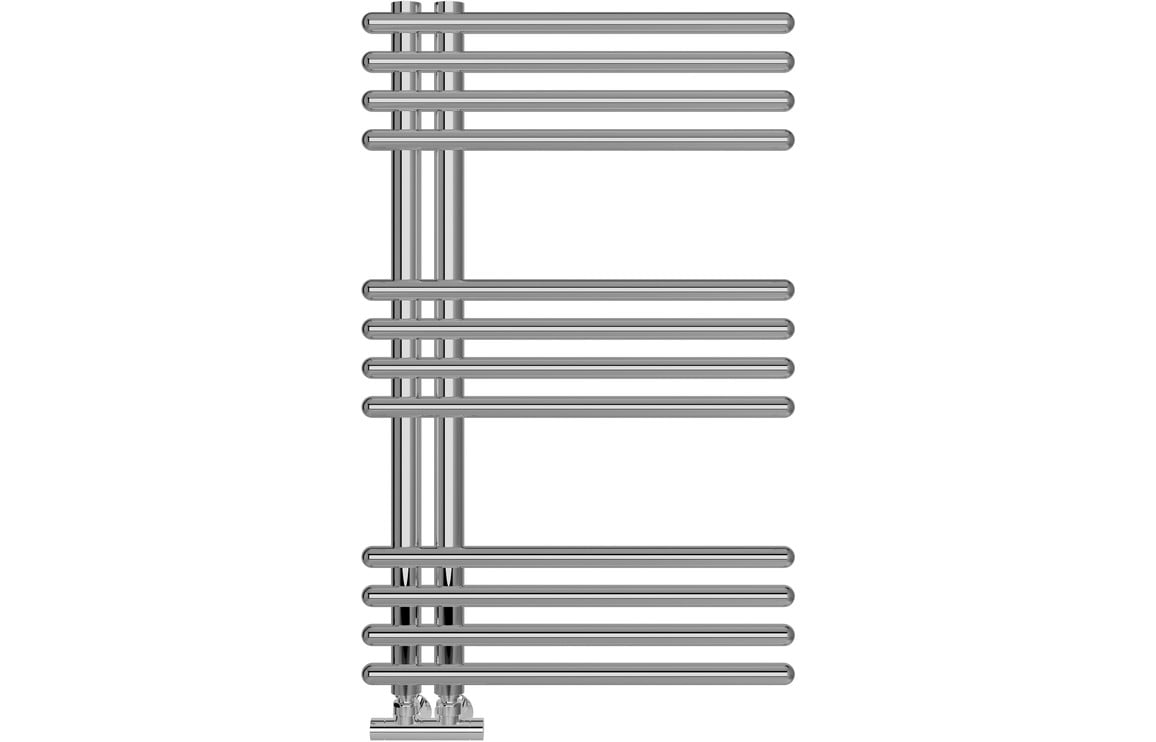 Watchet Round Ladder Radiator 500x800mm Chrome Price Comparisons | Compare The Build