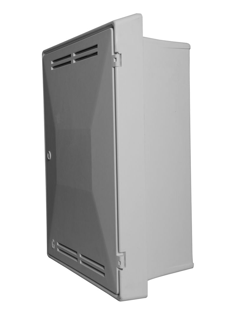 Tricel Gas Built-In Meter Box - Complete White Price Comparisons | Compare The Build