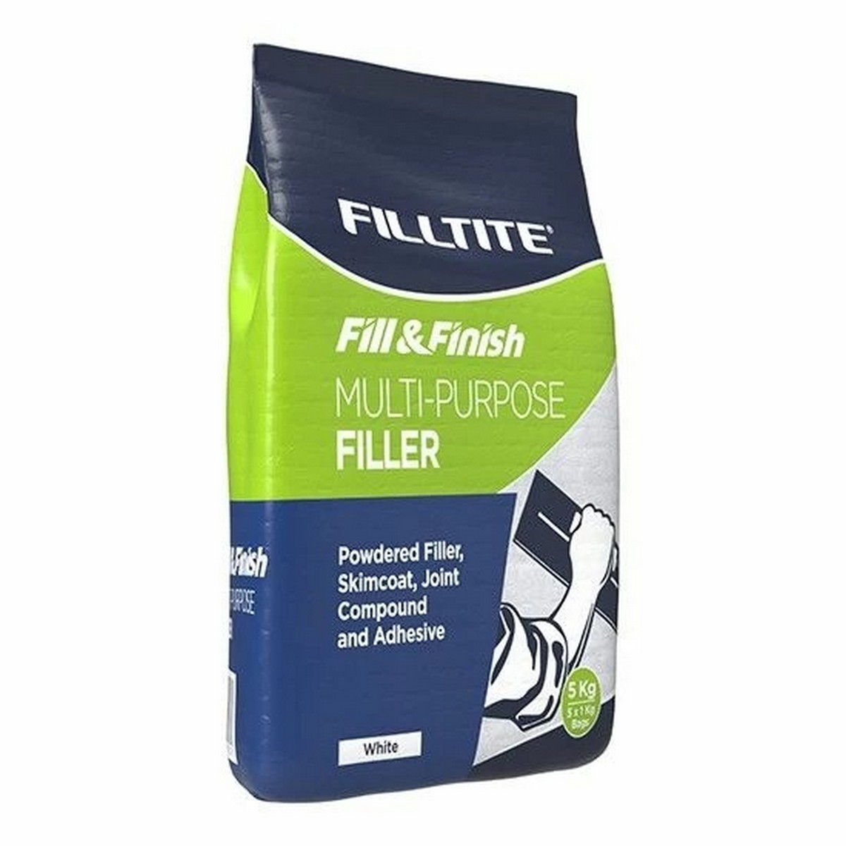 Filltite Fill &amp; Finish Filler/Adhesive/Skimcoat 5kg | Compare The Build