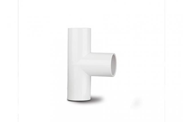 Polypipe Overflow Tee 21.5mm x 90deg White   NS46W Price Comparisons | Compare The Build