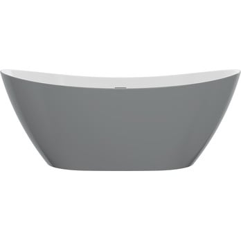 Mortehoe Freestanding Bath 1700 x 780mm - Grey Price Comparisons | Compare The Build