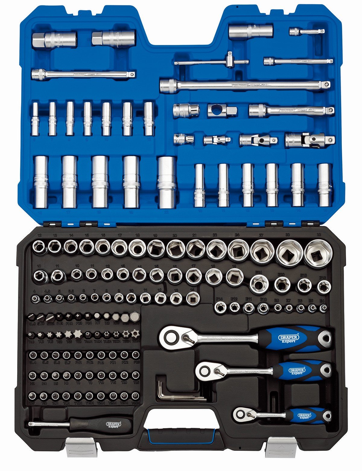 Draper Expert Metric Socket Set - 1/4&quot;, 3/8&quot; &amp; 1/2&quot; Sq. Drive (149 Piece Set) Price Comparisons | Compare The Build