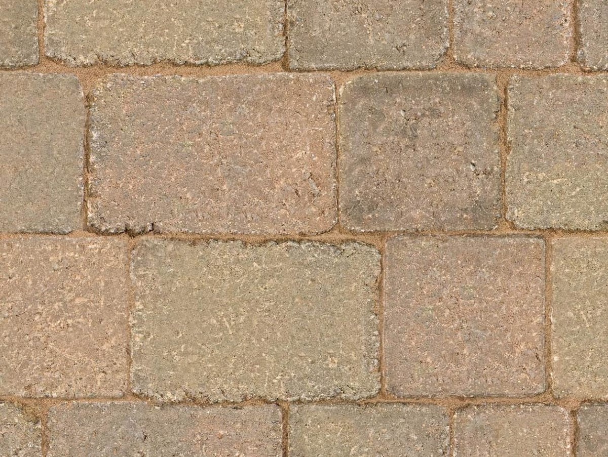 Drivesett® Tegula Original Block Paving 160 x 120 x 50mm - Harvest (11.64m2) Price Comparisons | Compare The Build