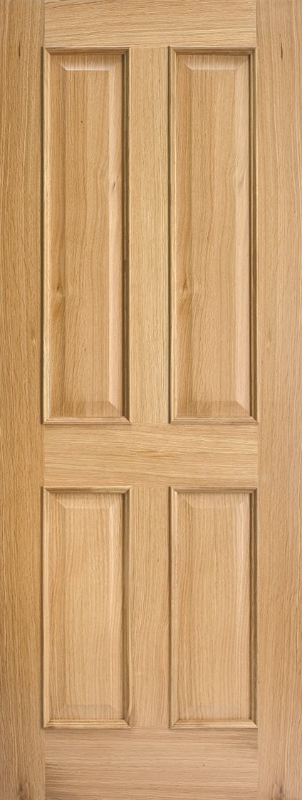 Regency Solid Core Internal Fire Door - Unfinished - 4P RM2S 2040 x 826mm Oak FCOREG4PRM826 Price Comparisons | Compare The Build
