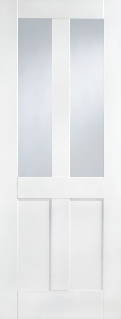 LPD London 2L Glazed Internal Door 1981 x 838mm Primed White Price Comparisons | Compare The Build