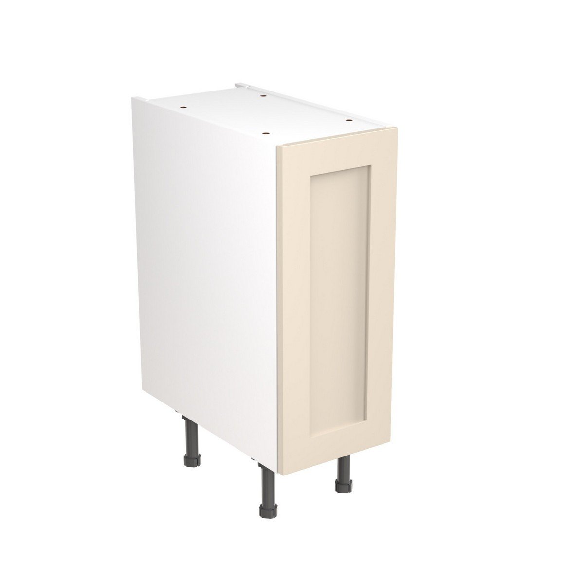 KitchenKit Flatpack Shaker Base Cabinet 300mm - Ultra Matt Cashmere Price Comparisons | Compare The Build