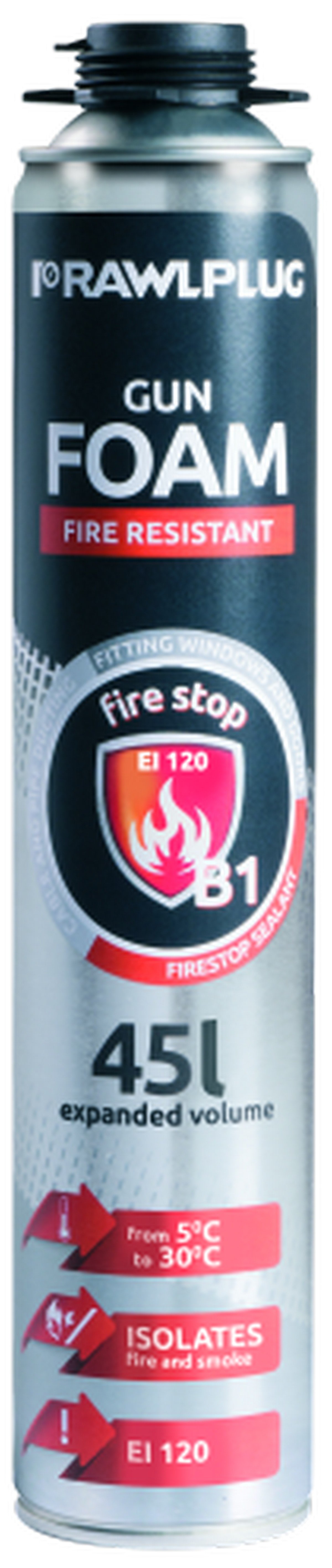Rawlplug R-RPP Fire Resistant Gun Grade PU Foam - 750ml Price Comparisons | Compare The Build