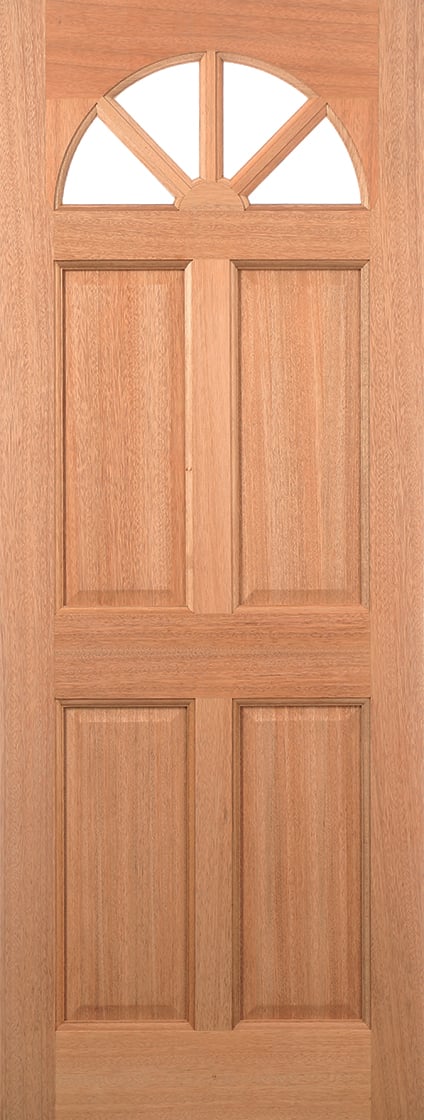 LPD Carolina 4P 4L Unglazed M&amp;T External Door 1981 x 762mm Unfinished Hardwood Price Comparisons | Compare The Build