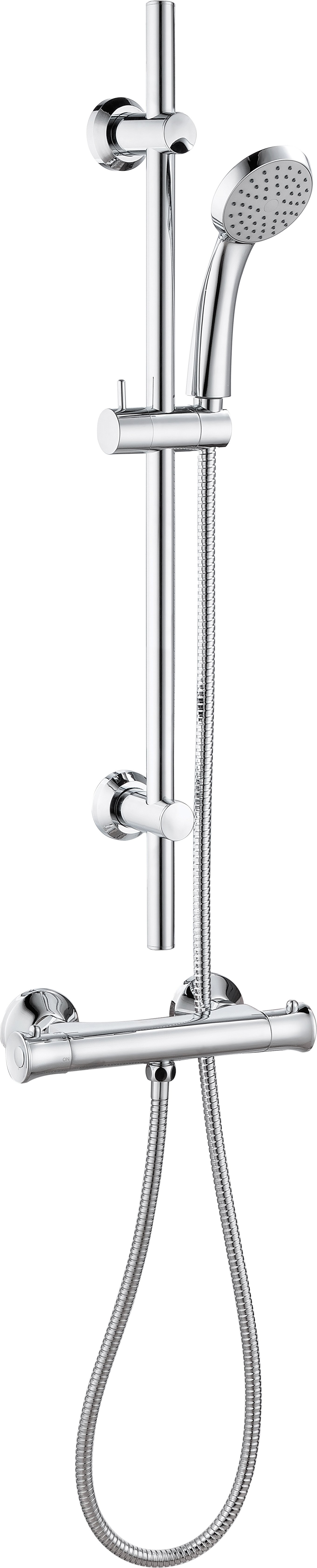 Weymouth Thermostatic Bar Mixer Shower - Chrome Price Comparisons | Compare The Build
