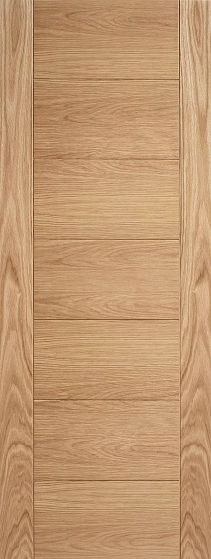 Carini Solid Core Internal Door - Unfinished - 1981 x 762mm Oak OCAR30 Price Comparisons | Compare The Build