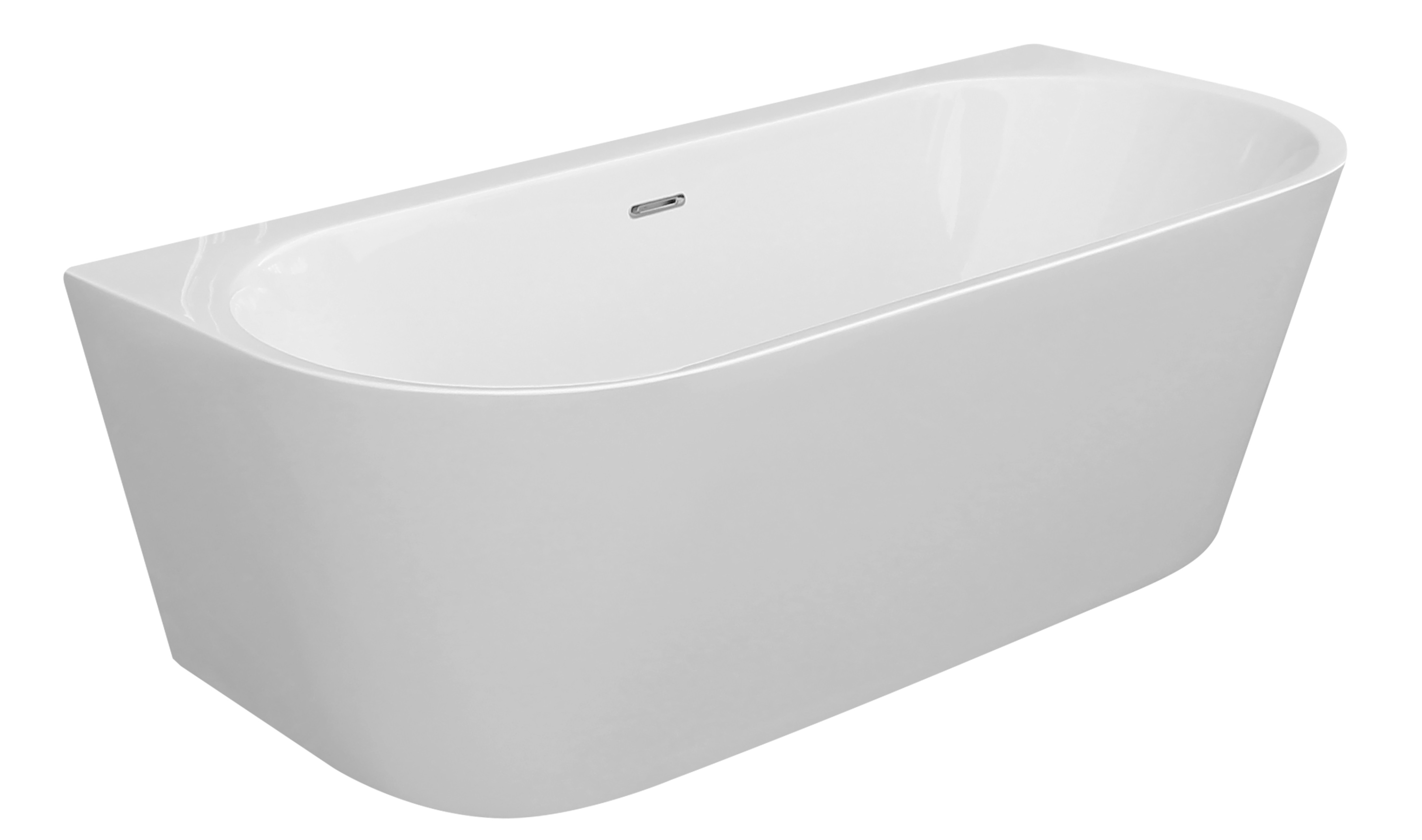 Liverton Freestanding Bath 1500 x 750mm - White Price Comparisons | Compare The Build