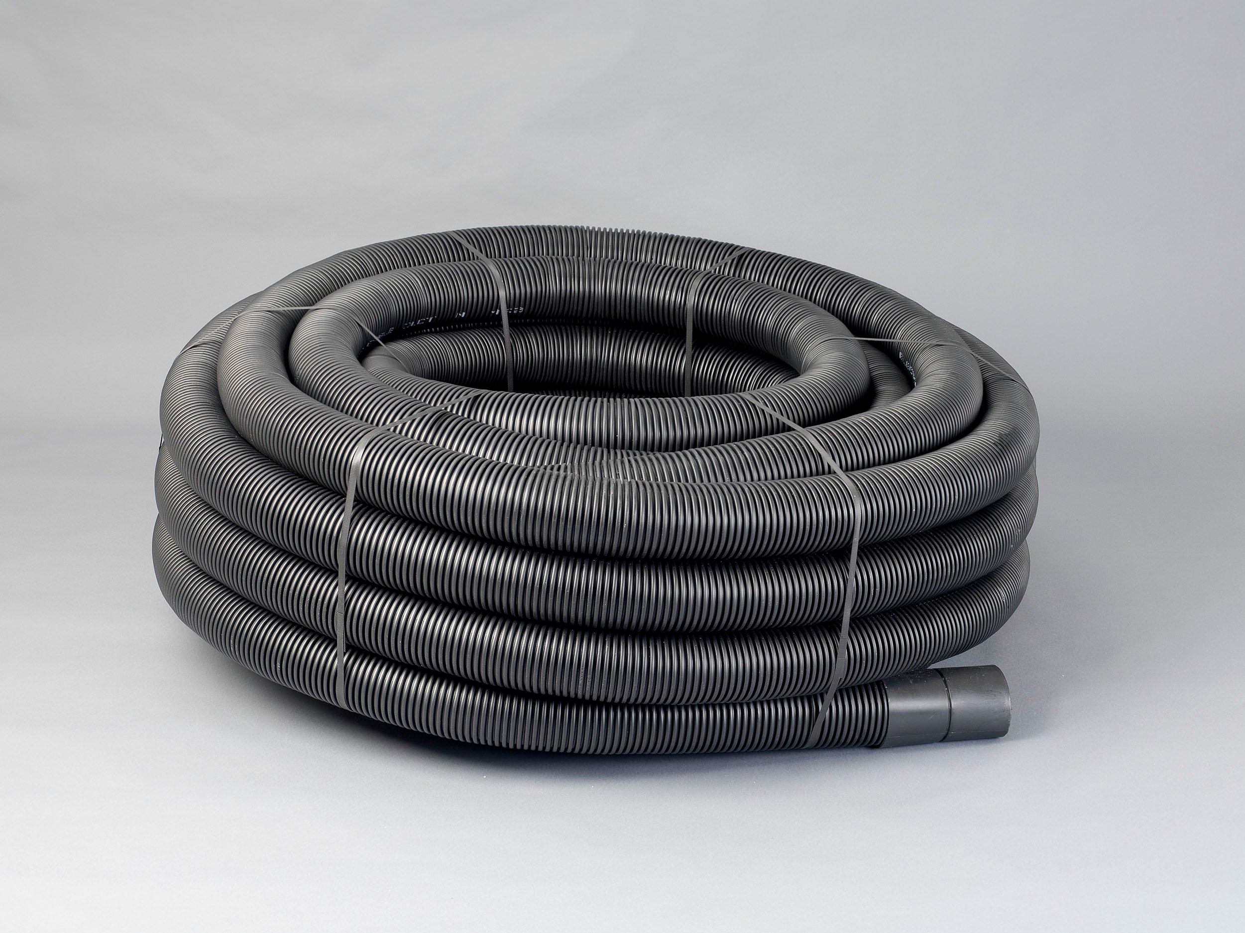 Naylor Agri Drain Perforated Pipe - 100mm x 50mtr - Black Price Comparisons | Compare The Build