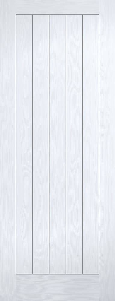 LPD Textured Vertical 5P Internal Fire Door 1981 x 762mm Primed White Composite Price Comparisons | Compare The Build