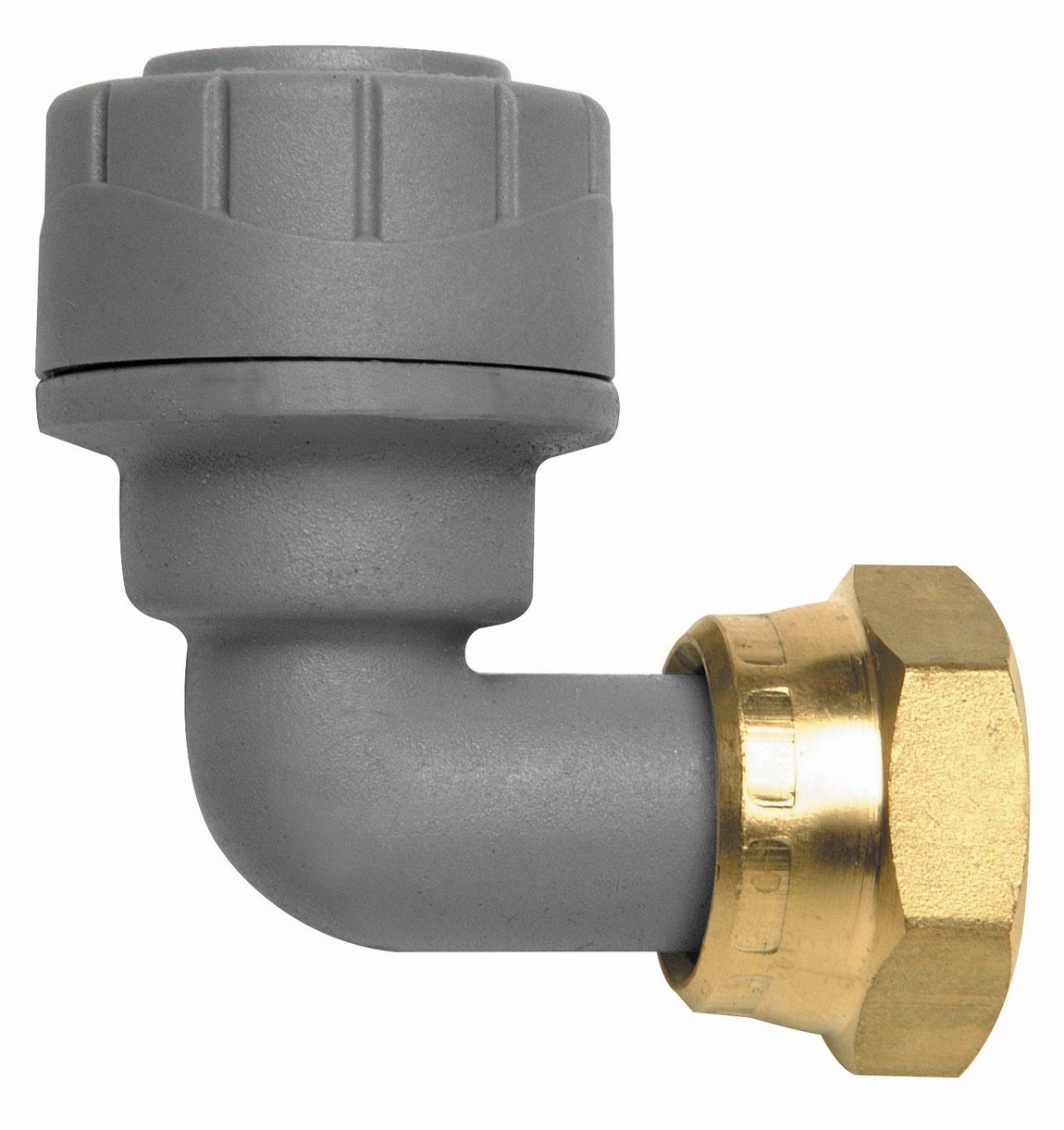 Polyplumb Bent Tap Connector 15mm x 1/2&#039;&#039; PB1715 Price Comparisons | Compare The Build