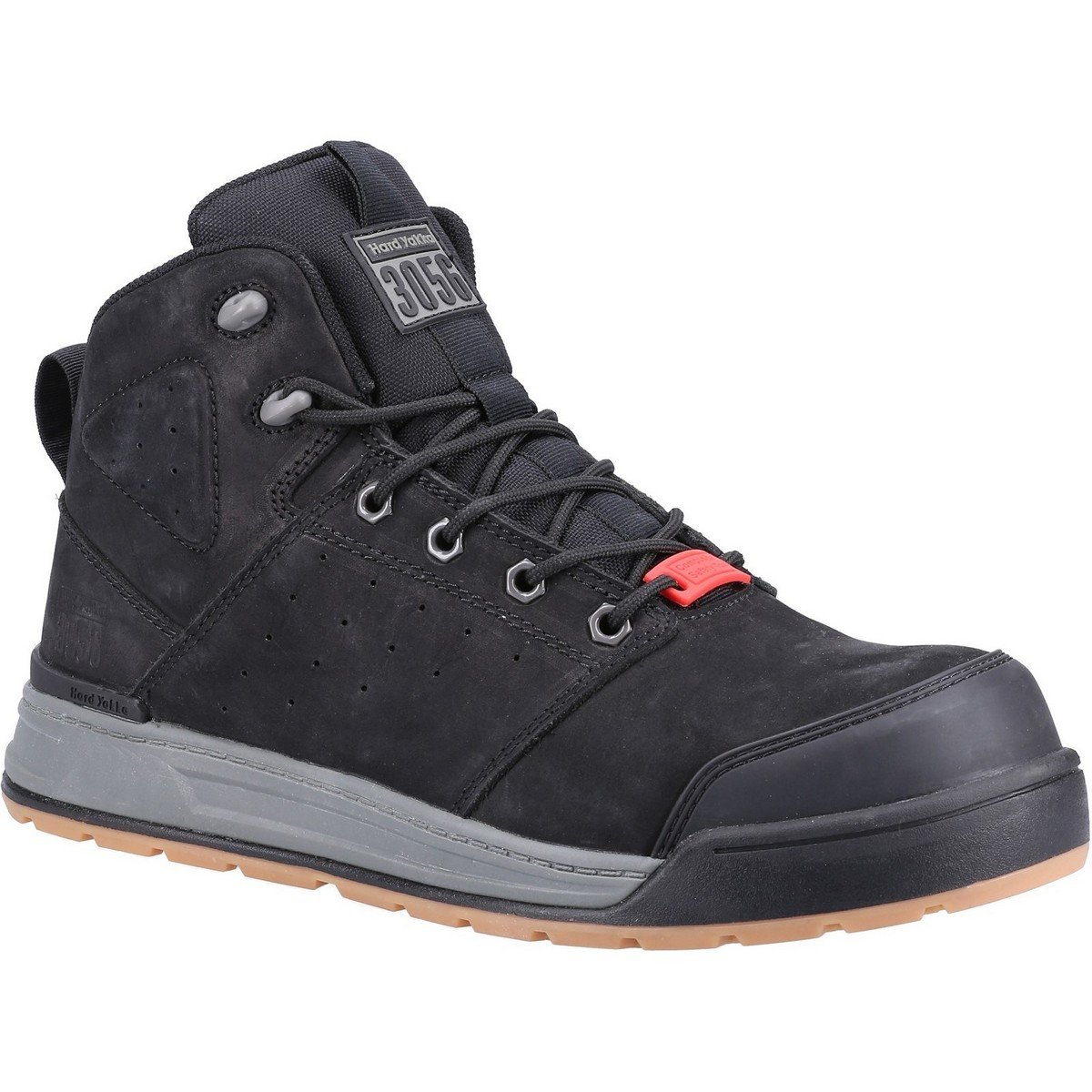 Hard Yakka 3056 Lace Zip Safety Boot - Black - Size 6 Price Comparisons | Compare The Build