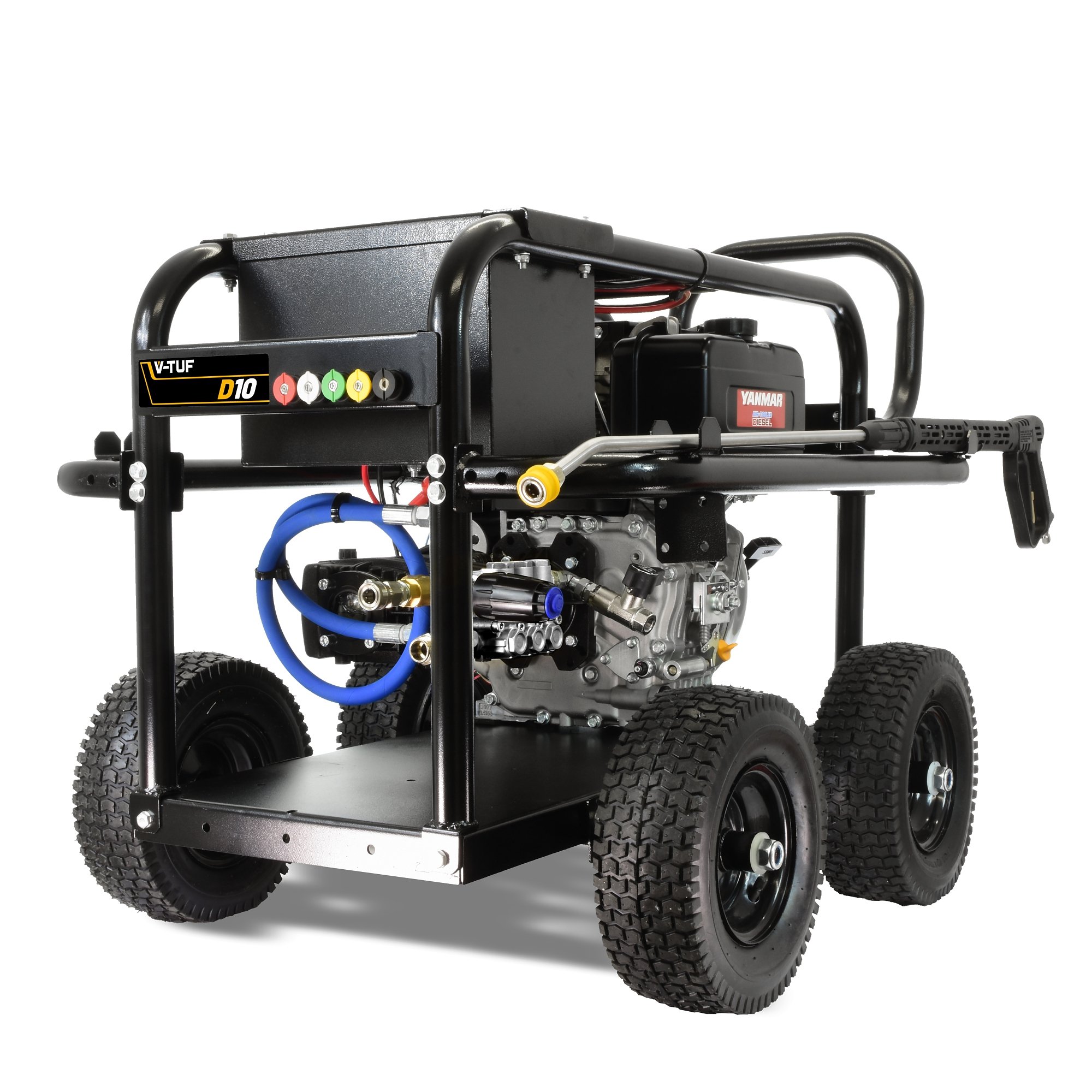 V-TUF D10 Yanmar Diesel Pressure Washer with Gearbox Pump (3000psi_200bar_10hp) Price Comparisons | Compare The Build