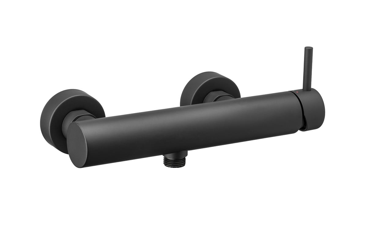 Porth Exposed Mixer Shower - Black Price Comparisons | Compare The Build