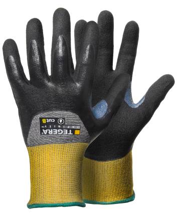 Tegera 8806 Infinity Synthetic Safety Glove - Black/Grey/Yellow - Size 9 L (Pair) Price Comparisons | Compare The Build