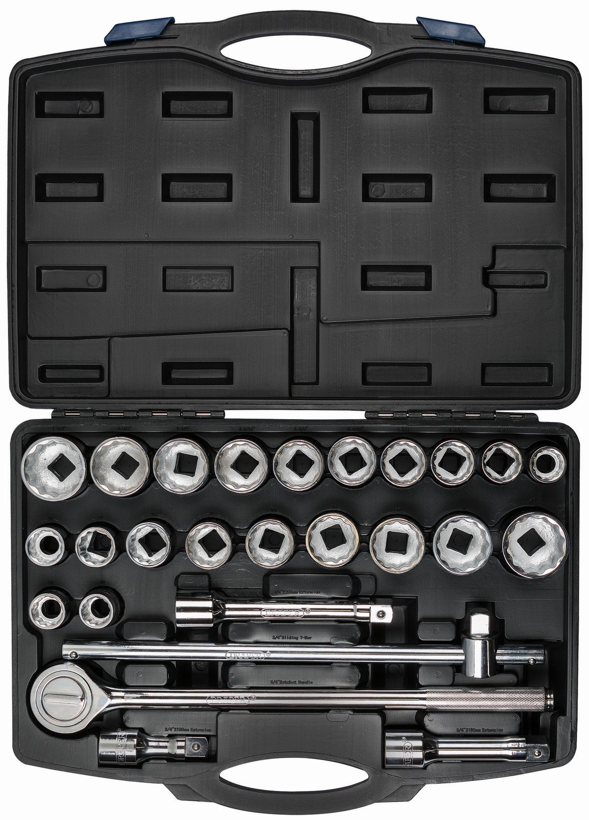 Draper Combined MM/AF Socket Set (HI-TORQ®) - 3/4&quot; Sq. Drive (26 Piece Set) Price Comparisons | Compare The Build