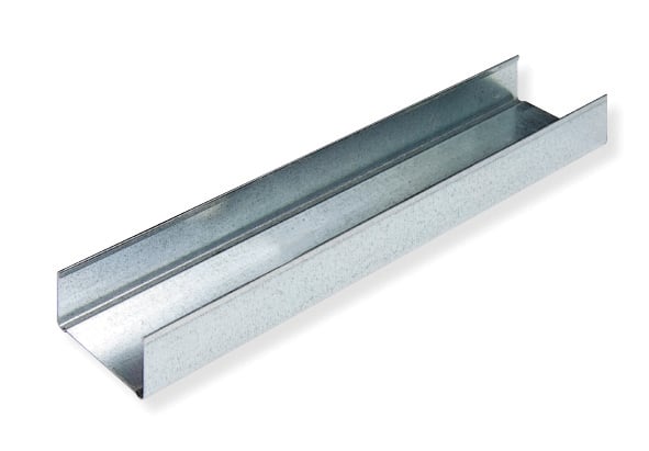 Knauf Metal U Channel 72mm x 3.0mtr (0.55mm Gauge/25mm Flange) Price Comparisons | Compare The Build