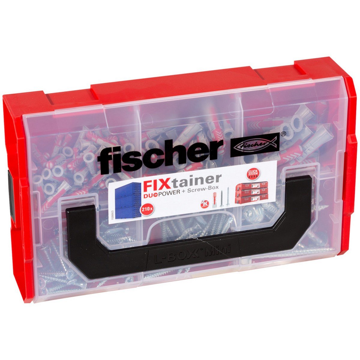 Fischer FixTainer Duopower &amp; Screws Box (Each) Price Comparisons | Compare The Build