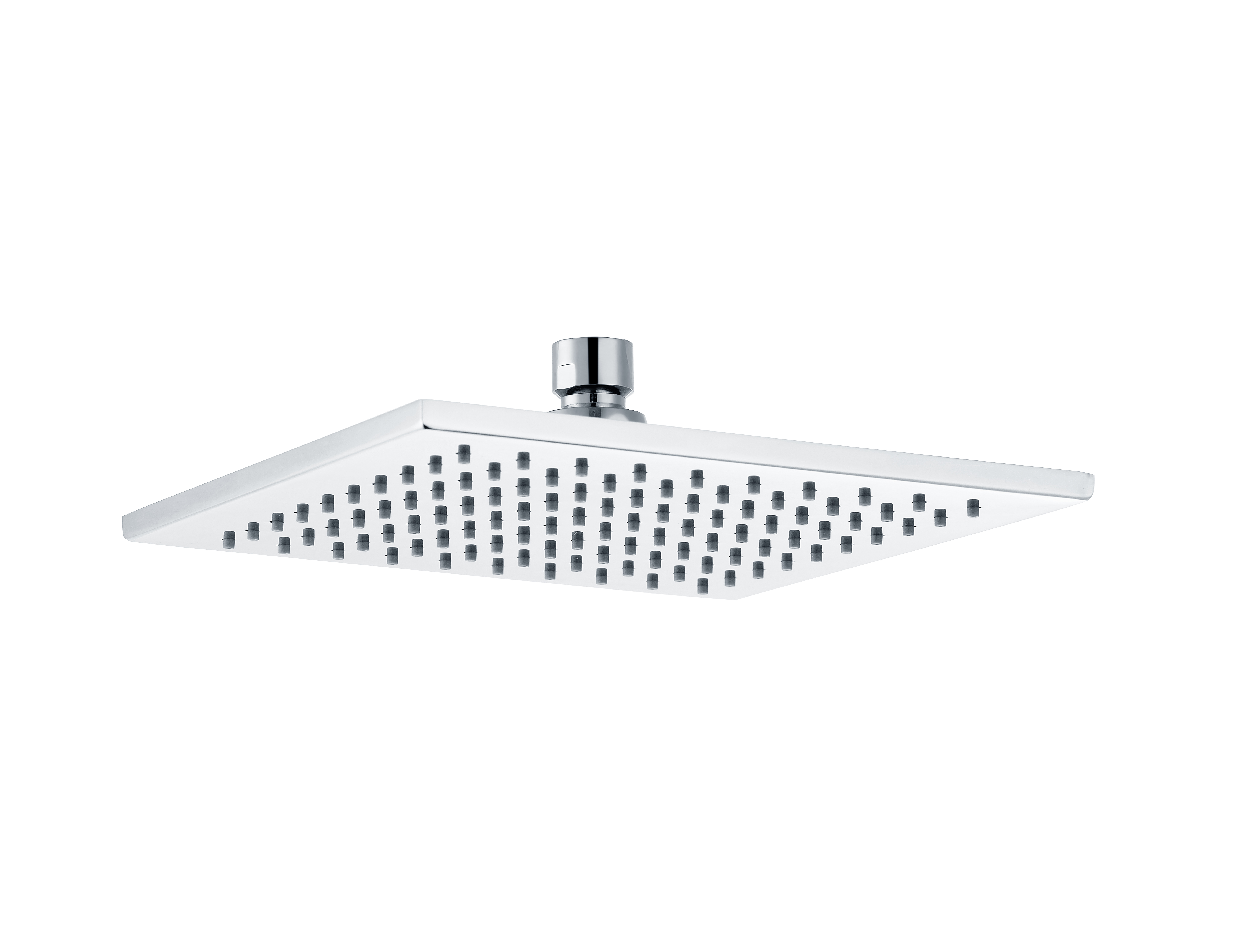 Square Brass Showerhead 200mm - Chrome Price Comparisons | Compare The Build