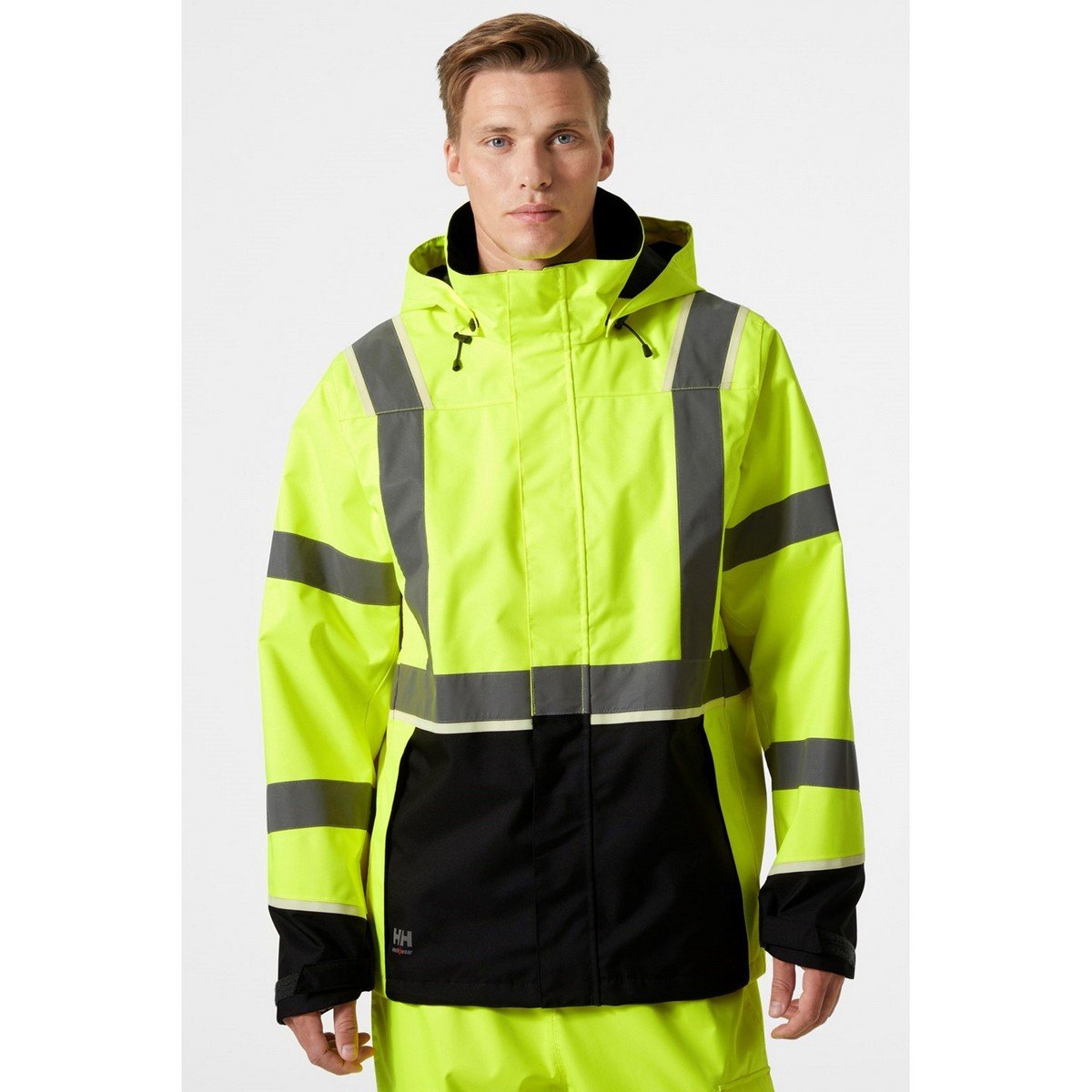 Helly Hansen Workwear UC-ME Shell Jacket - Hi Vis Yellow/Ebony - Size XL Price Comparisons | Compare The Build