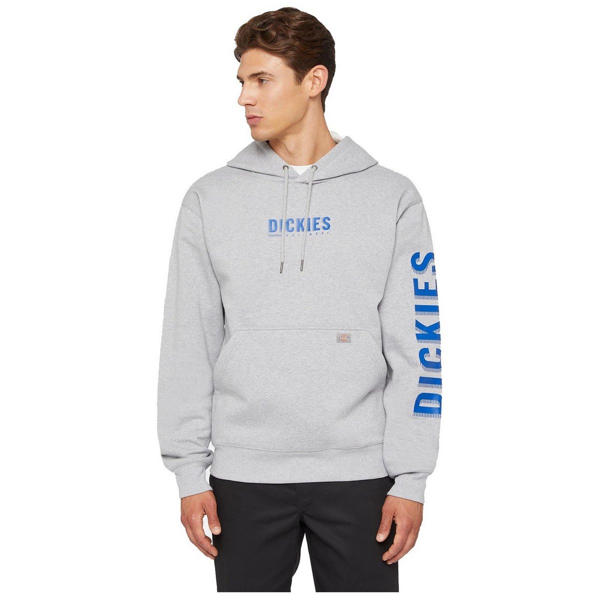Dickies Dickies Graphic Pullover Fleece Hoodie - Heather Grey - Large Price Comparisons | Compare The Build