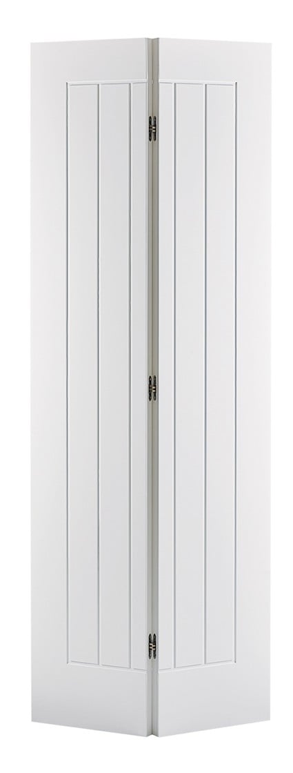 LPD Mexicano Bi-Fold Internal Door 1981 x 762mm Primed White Price Comparisons | Compare The Build