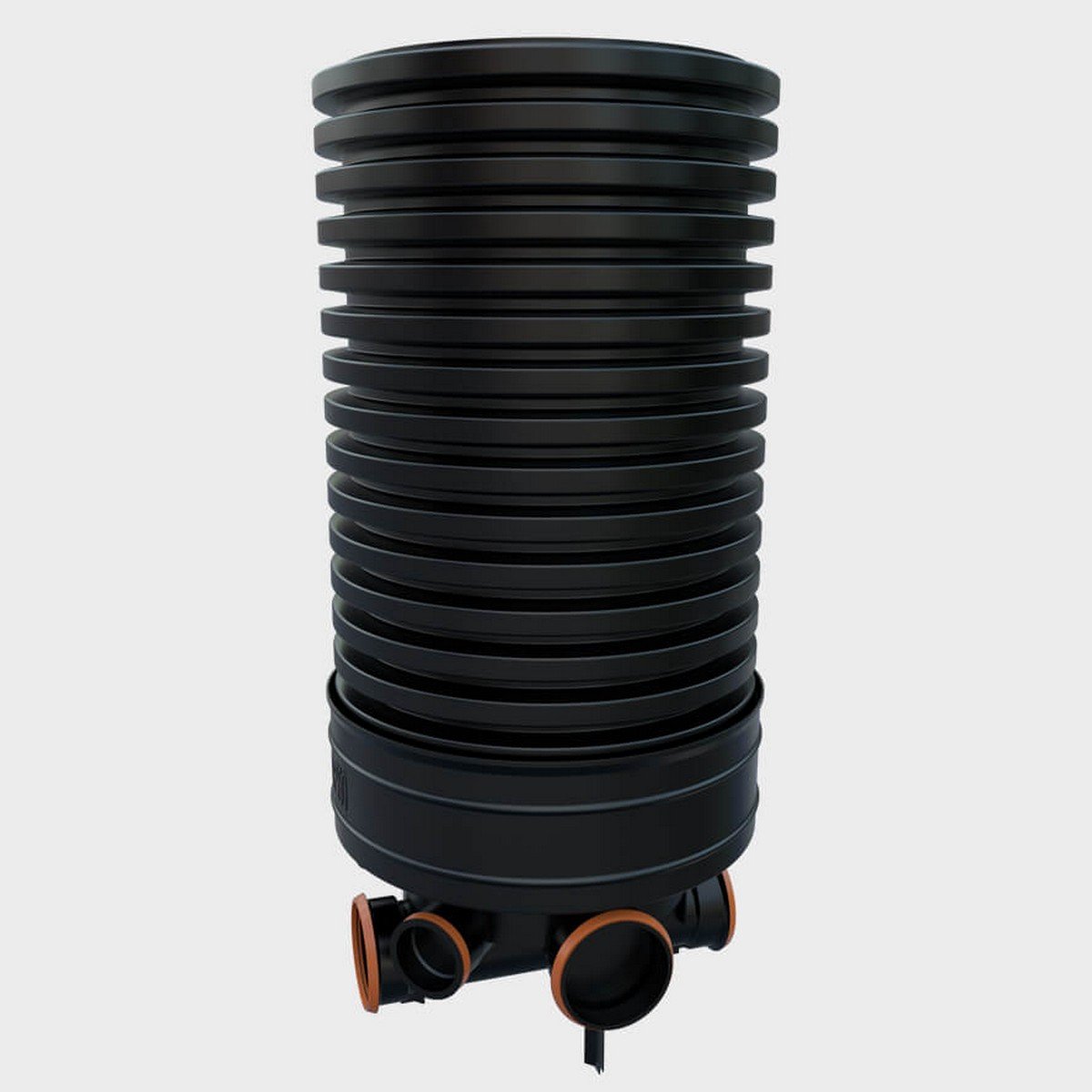 Accesso Foul/Surface Water Inspection Chamber (600mm x 1m, 160mm Socket) - Black Price Comparisons | Compare The Build