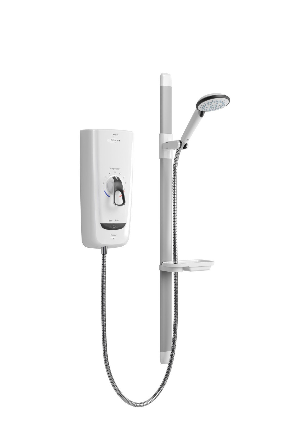 Mira Advance Flex Thermostatic Electric Shower 8.7kw - White/Chrome Price Comparisons | Compare The Build