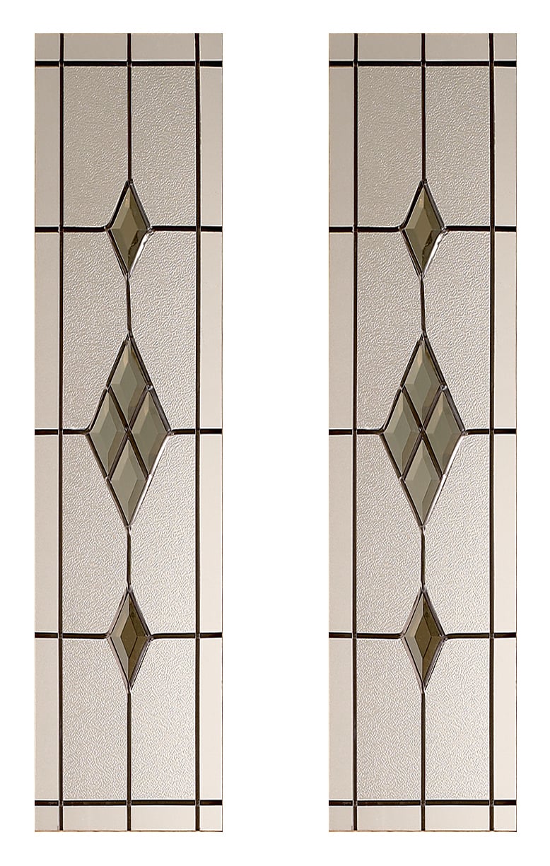 Malton Glass 2 Piece Smoked ABE-Lead Glazing Pack 27&quot; PPGPMALBRO27 Price Comparisons | Compare The Build