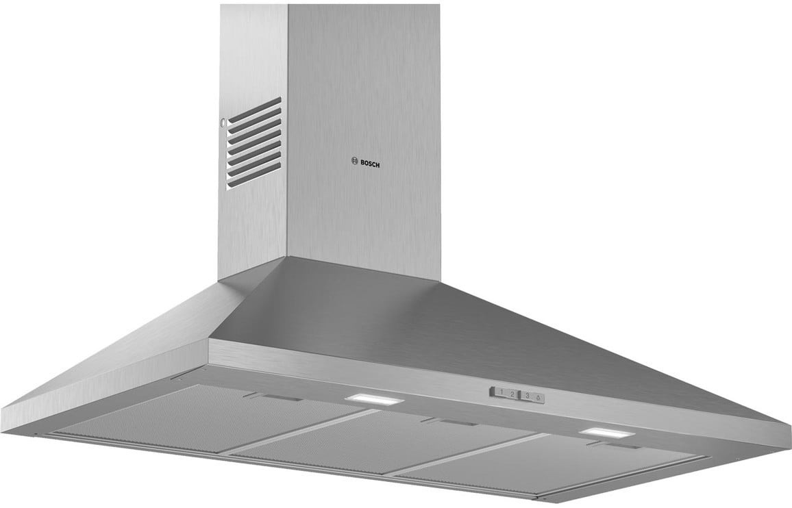Bosch Serie 2 Chimney Hood 60cm - Stainless Steel (DWP64BC50B) Price Comparisons | Compare The Build