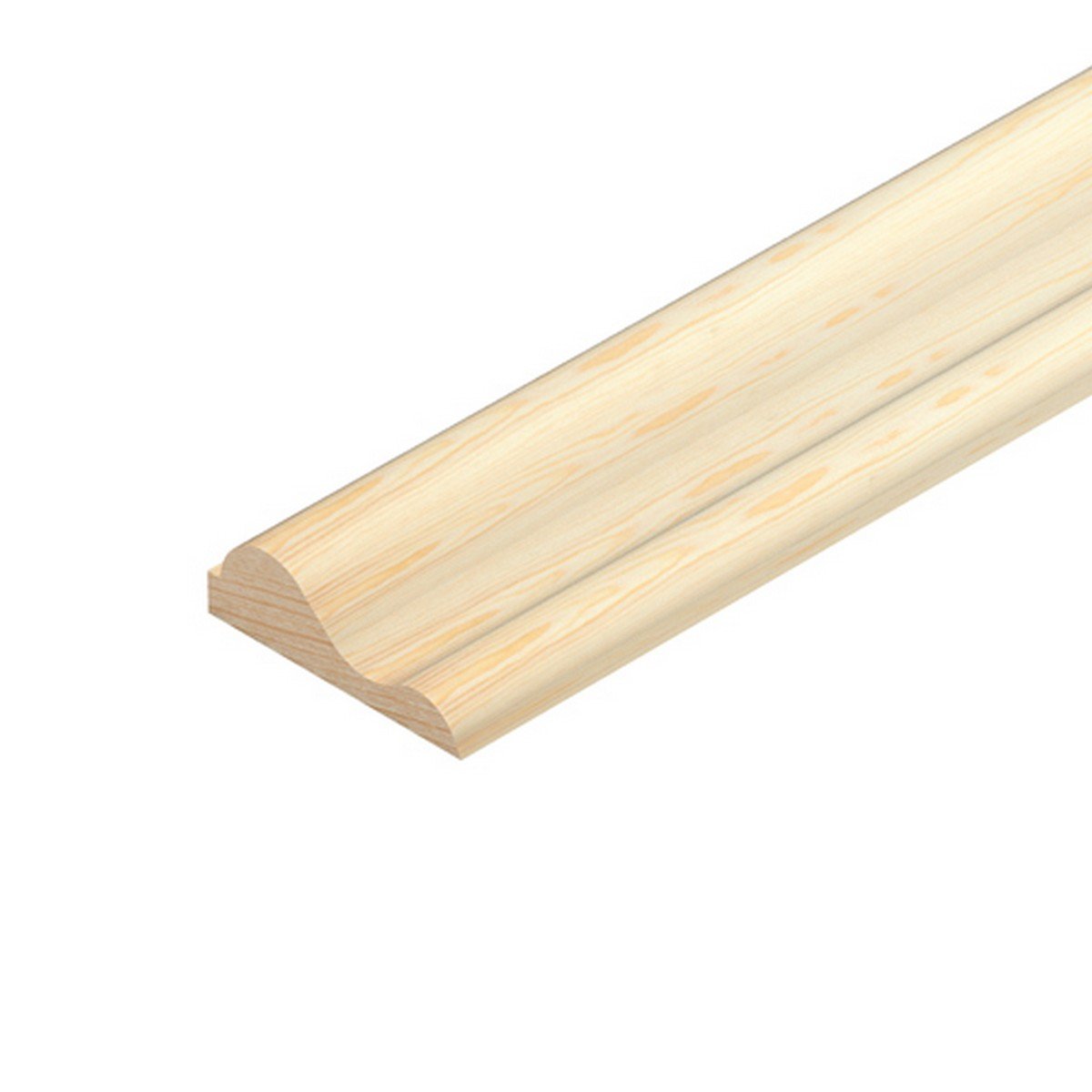 Decorative Panel Moulding - Pine - 28 x 9mm x 2.4m Price Comparisons | Compare The Build