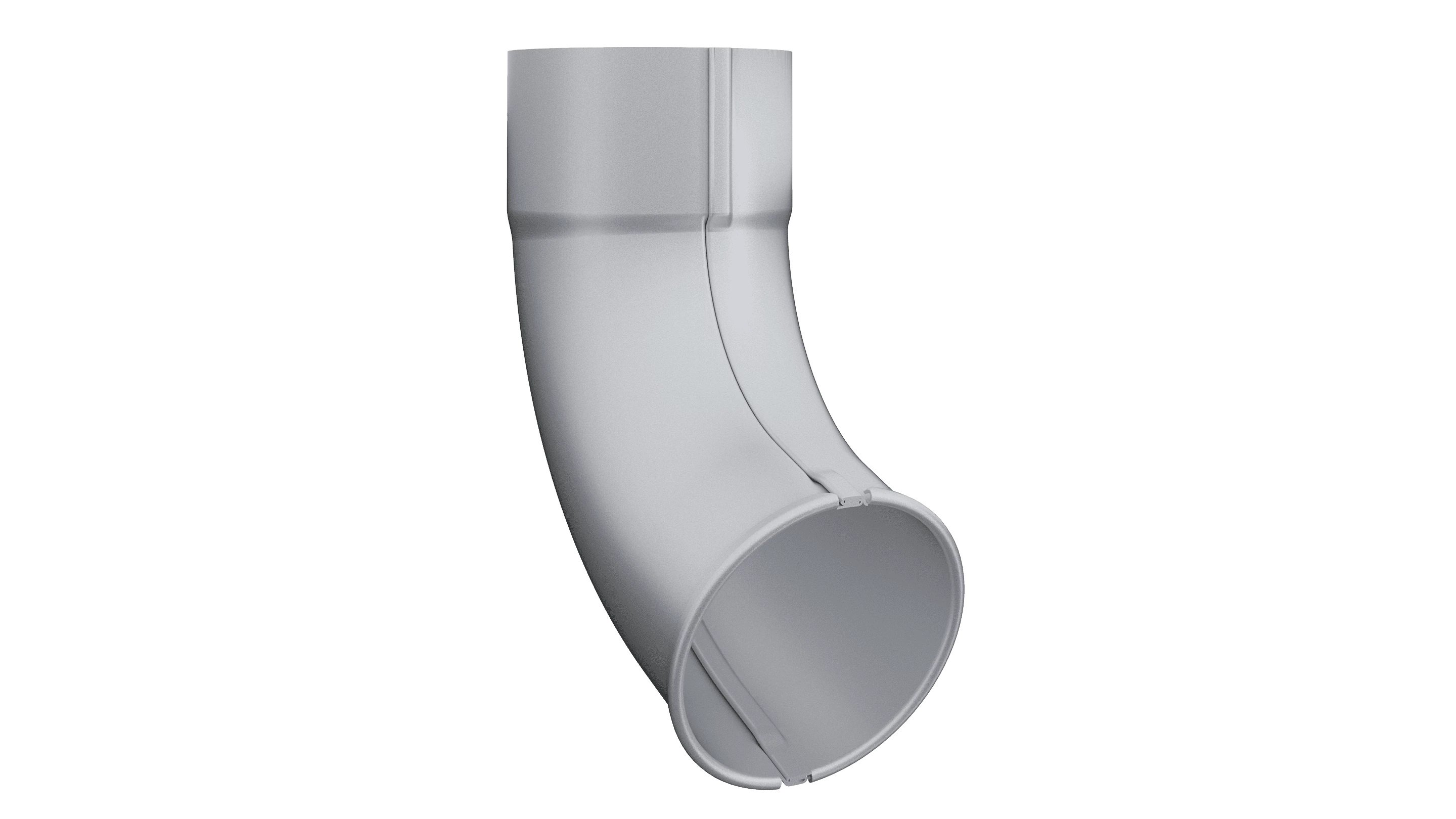 Lindab Rainline UTK Round Pipe Shoe 75mm - Silver Metallic Price Comparisons | Compare The Build