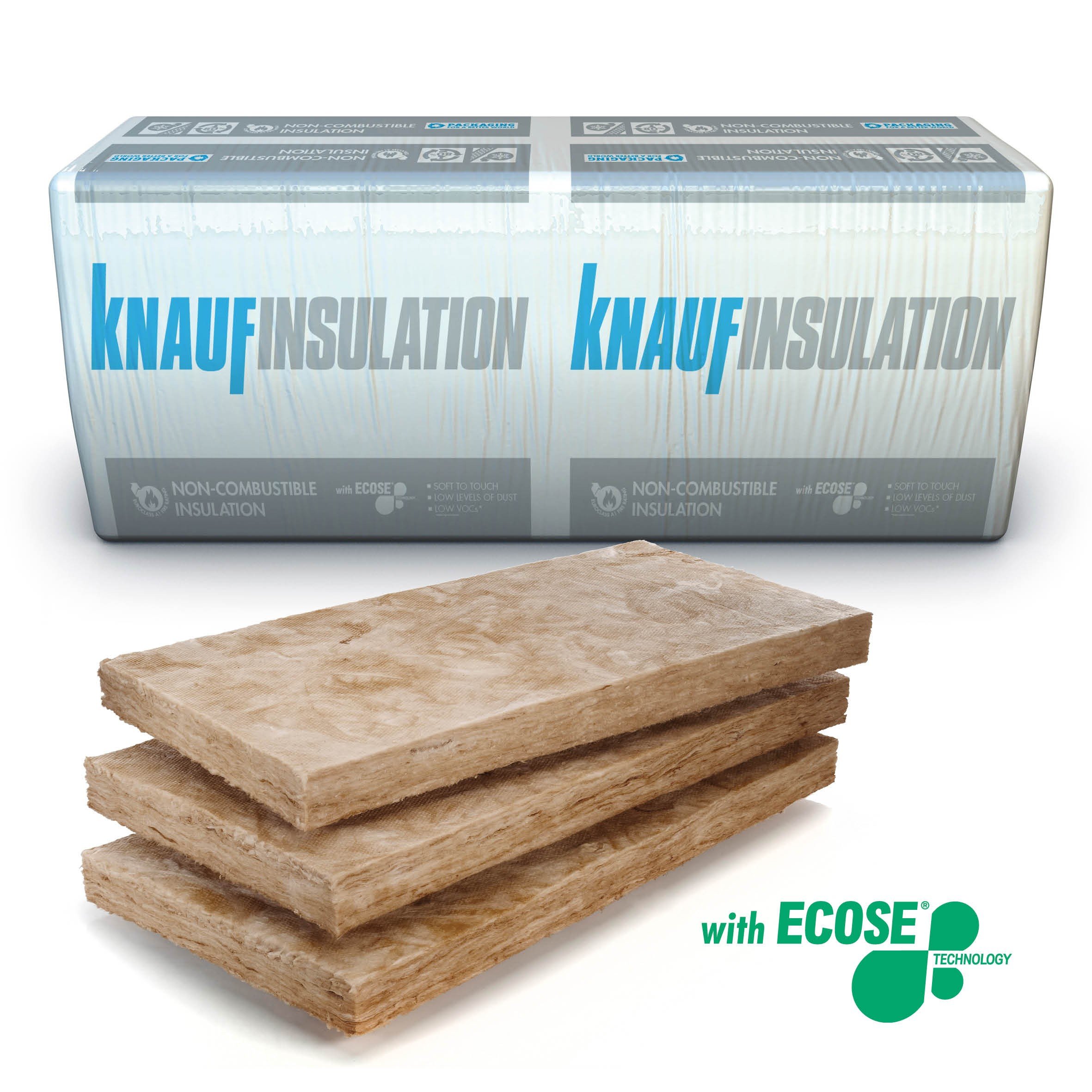 Knauf Insulation Masonry Party Wall Slab 75 x 455 x 1200mm (8.74m2) Pack of 16 Price Comparisons | Compare The Build