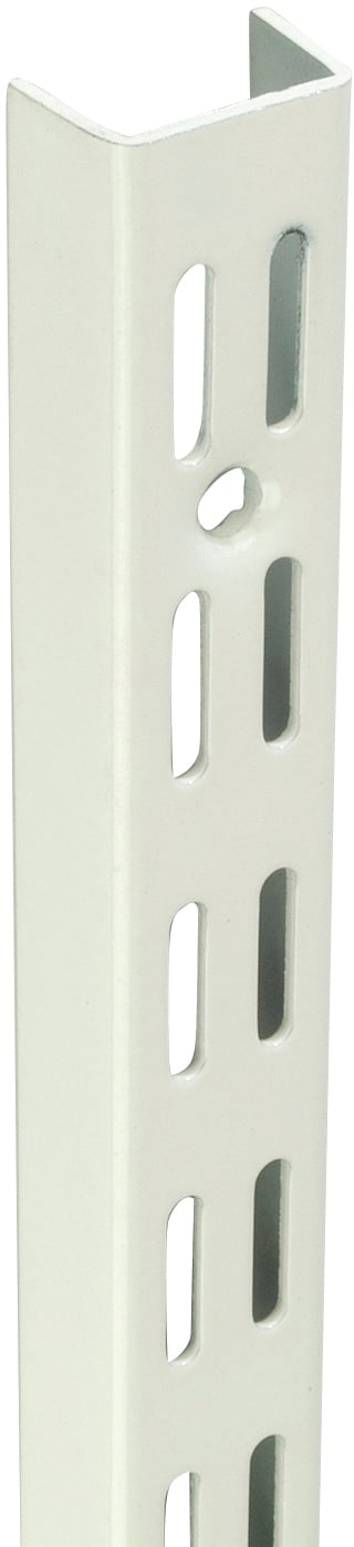 ProSolve Twin Slot Shelving Uprights 1000mm White Price Comparisons | Compare The Build