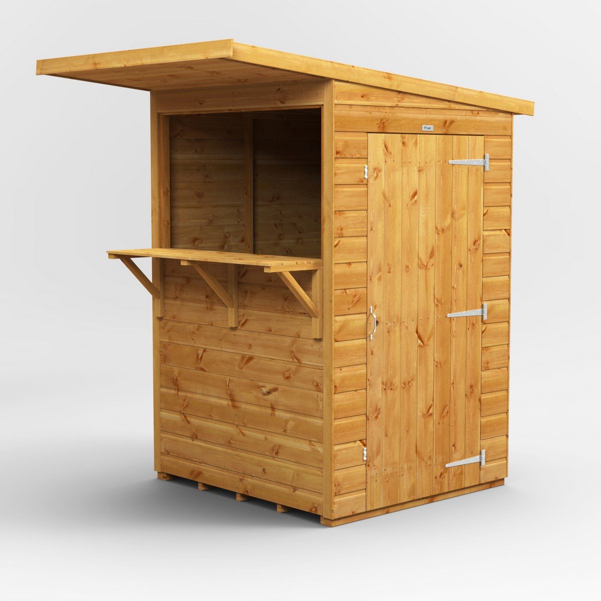 Powersheds Pub Shed Garden Bar 4ft x 4ft - Golden Brown Price Comparisons | Compare The Build